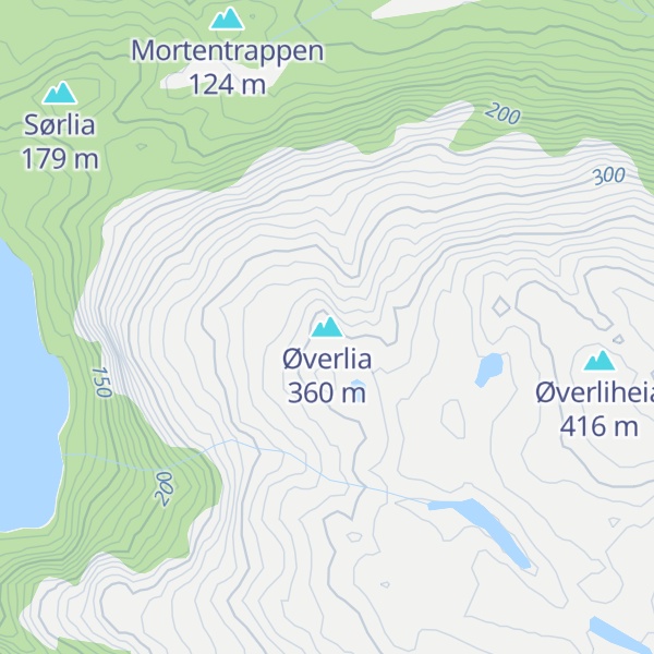 Map of Øverlia