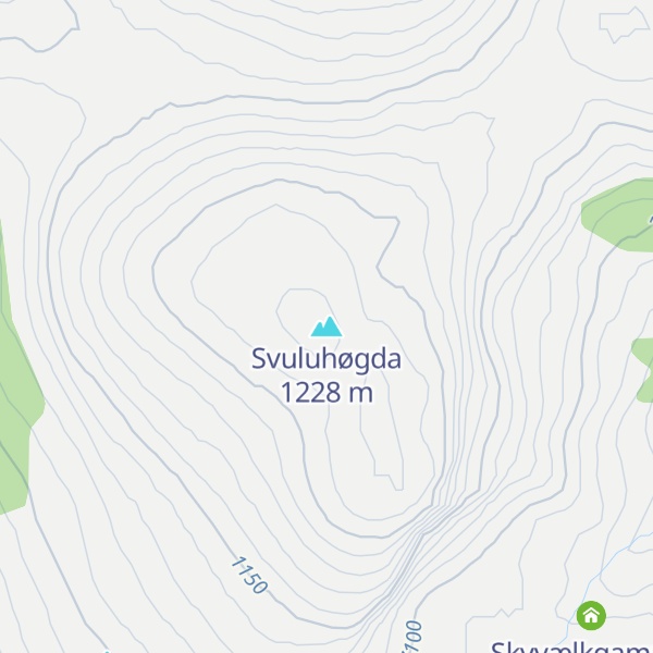 Map of Svuluhøgda