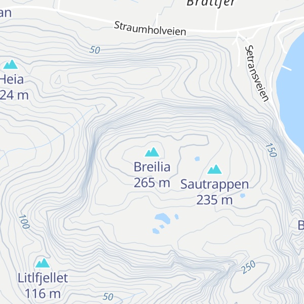 Map of Breilia
