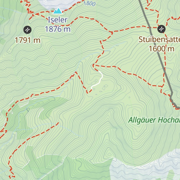 Map of Zipfelsalpe