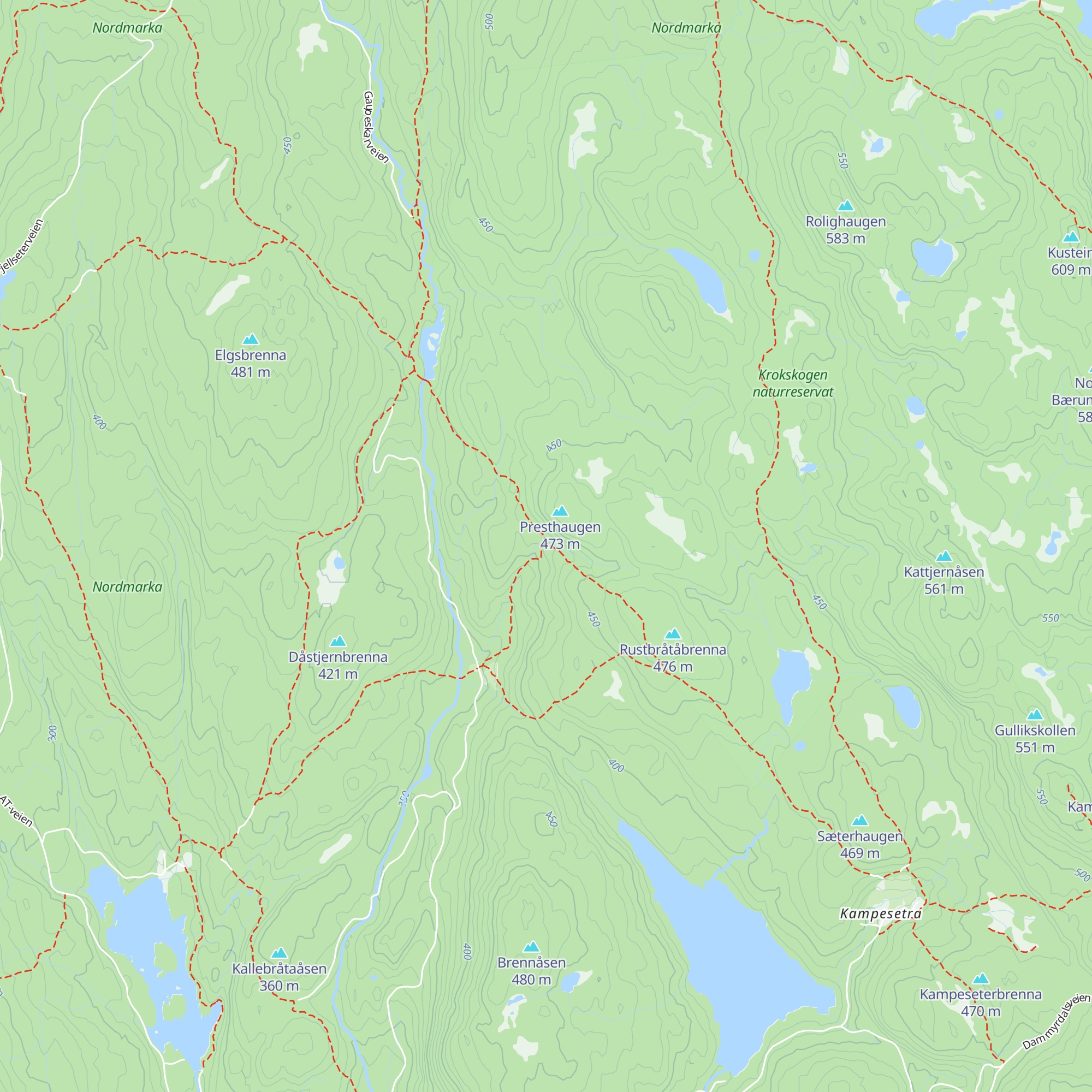 Presthytta map