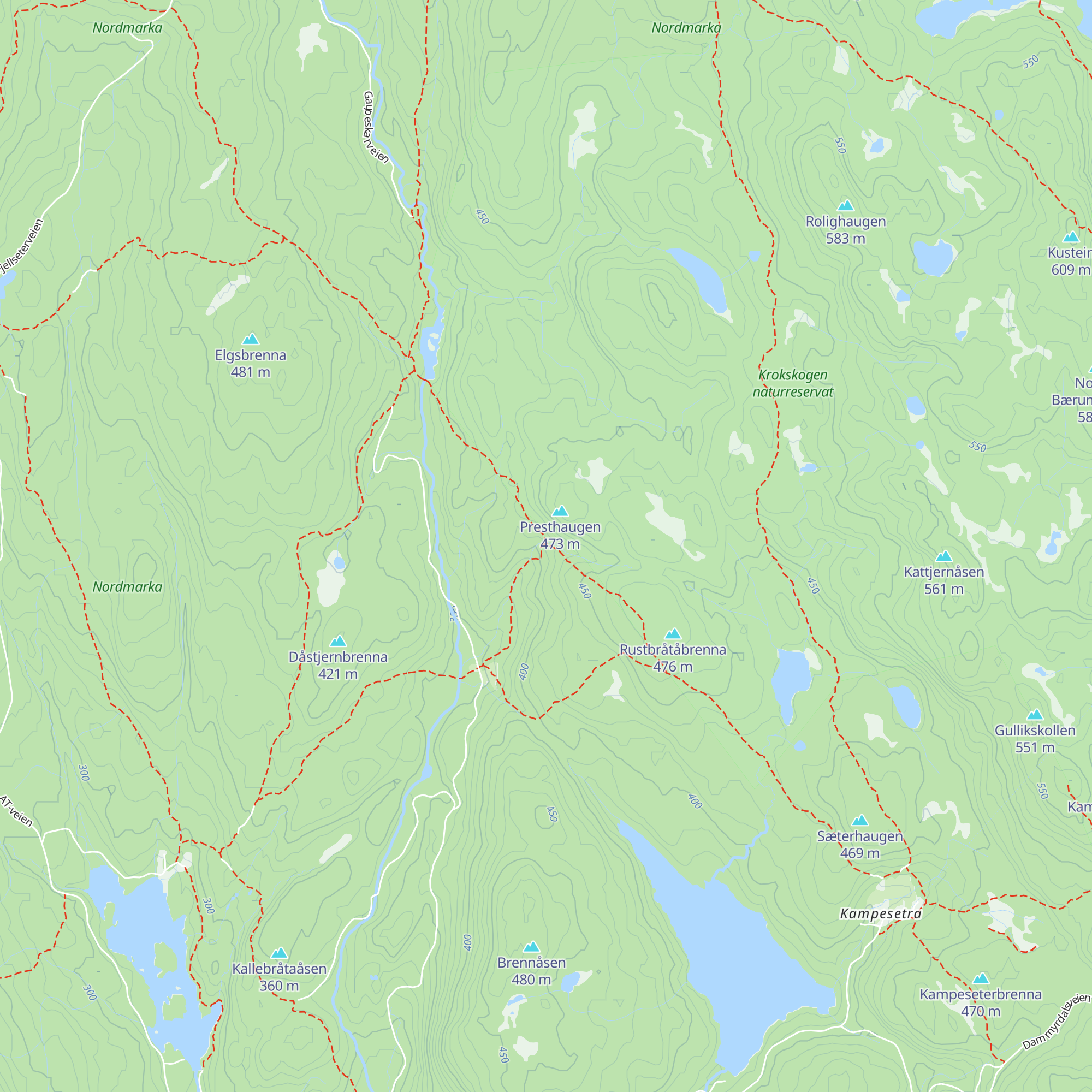 Presthytta map