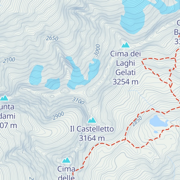 Map of Roccia Baitone