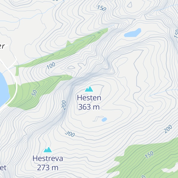 Map of Hesten