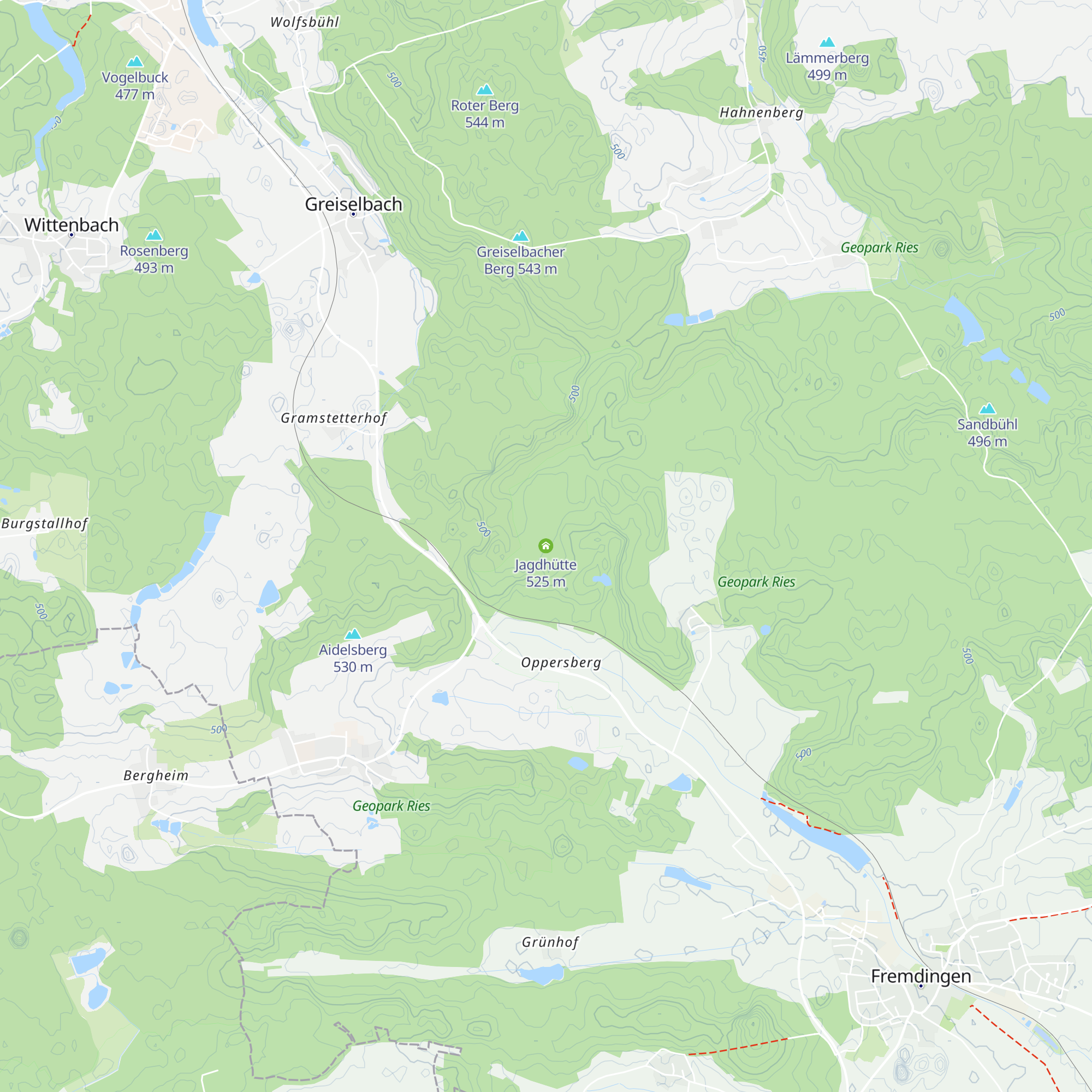 Jagdhütte map