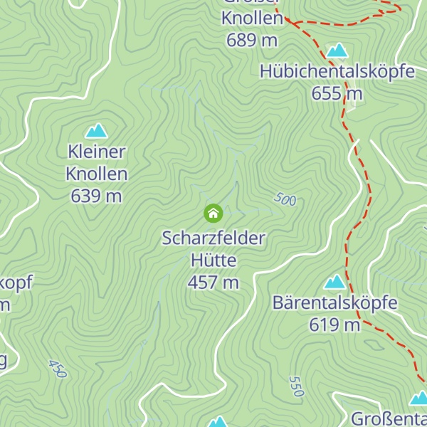 Map of Scharzfelder Hütte