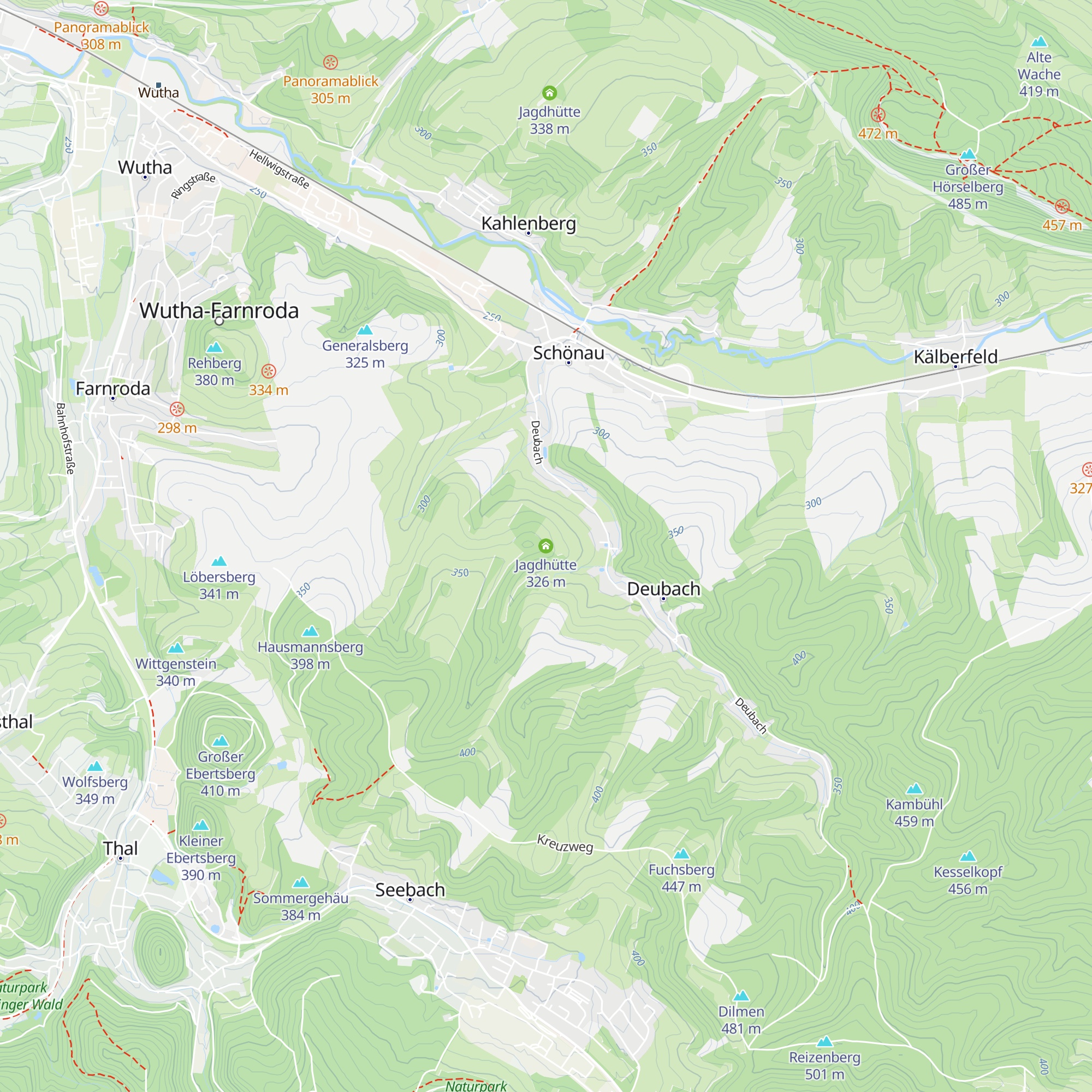 Jagdhütte map