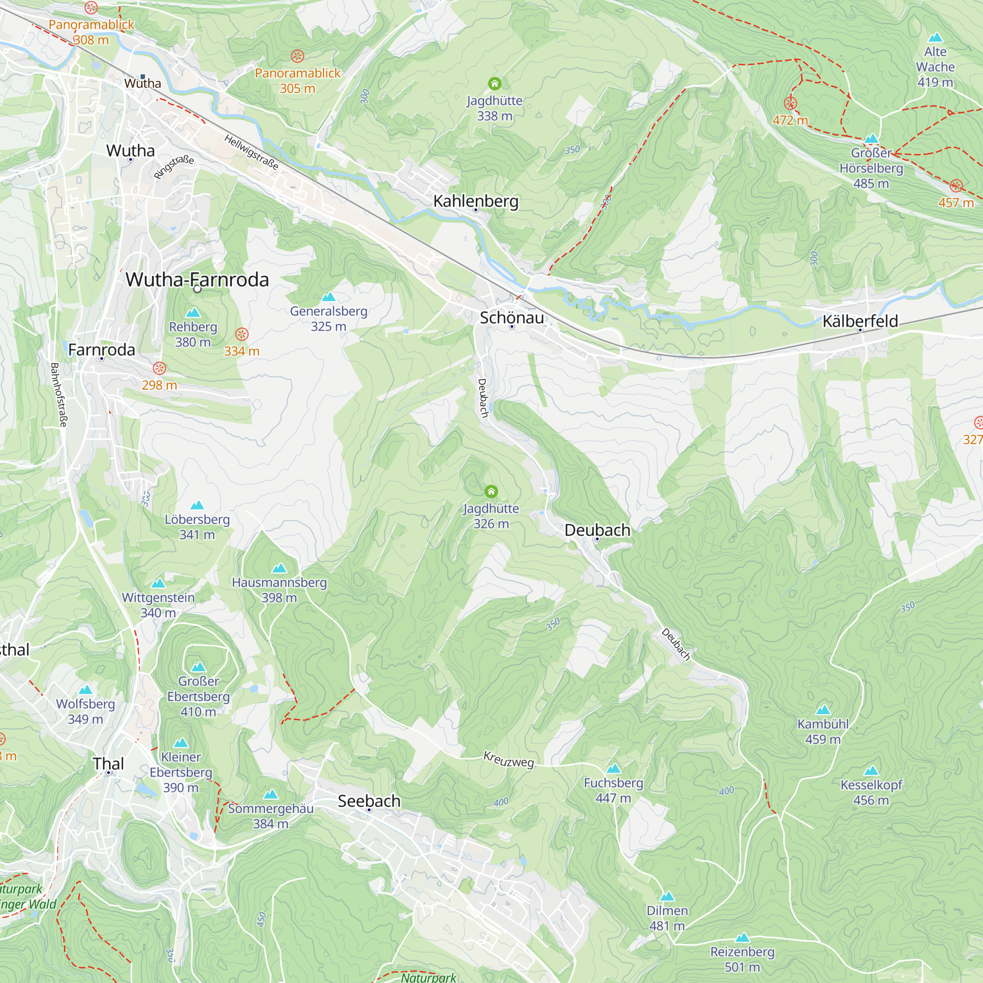 Jagdhütte map