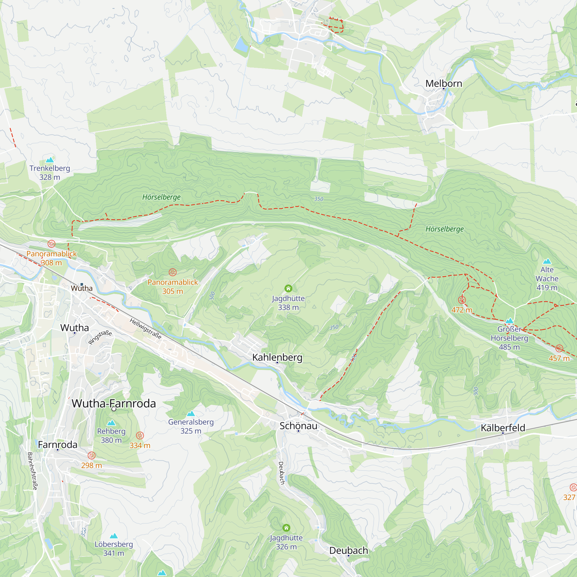 Jagdhütte map