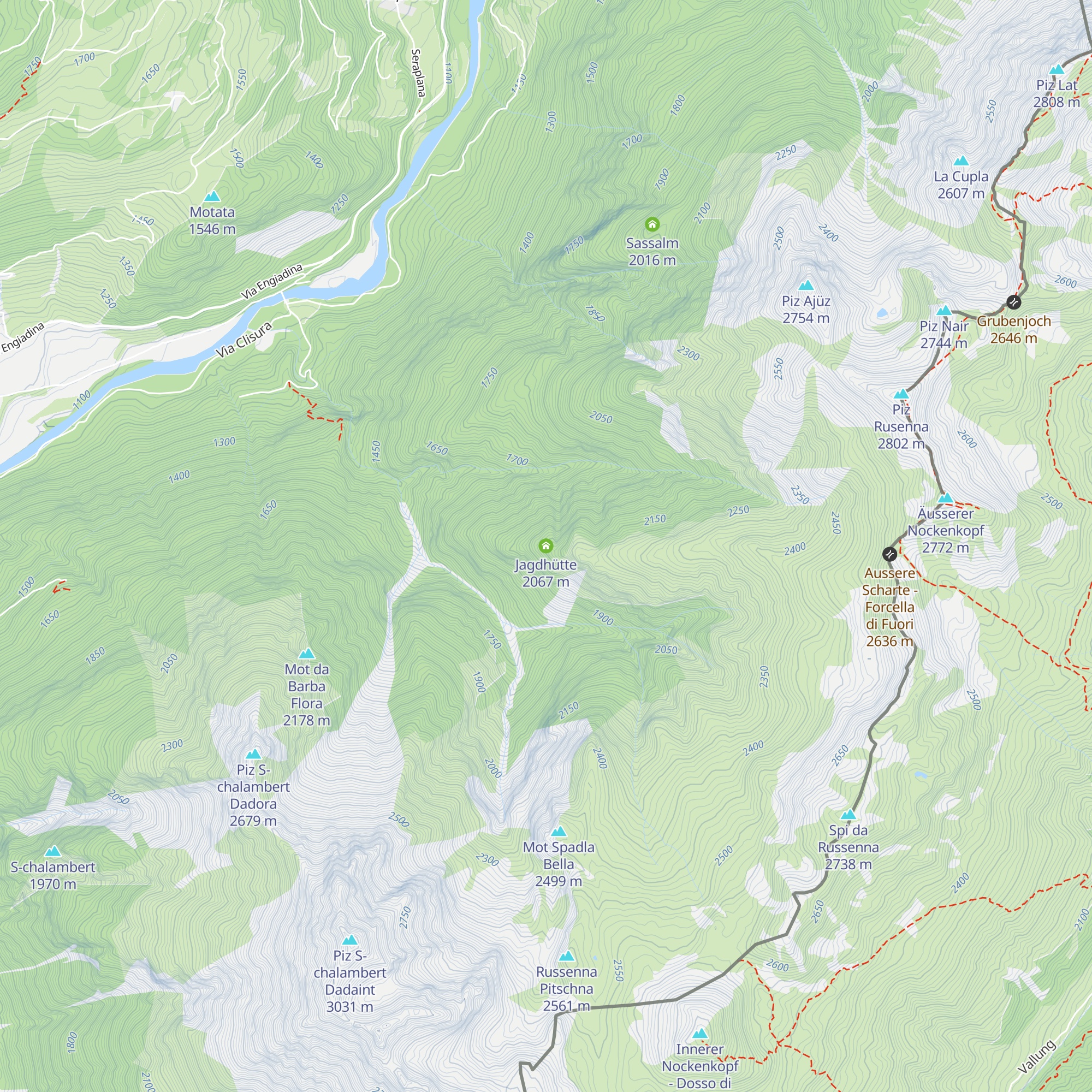 Jagdhütte map