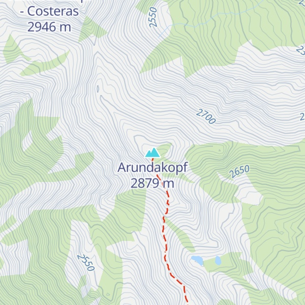 Map of Arundakopf