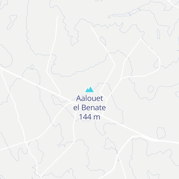 Map of Aalouet el Benate