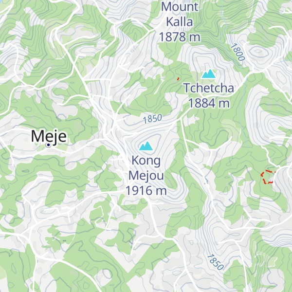 Map of Kong Mejou
