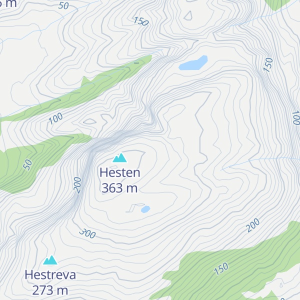 Map of Litlhesten