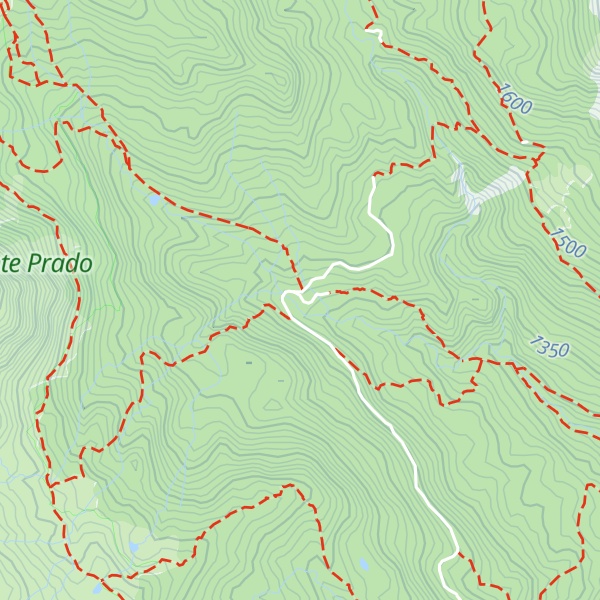 Map of Rifugio Segheria dell'Abetina Reale