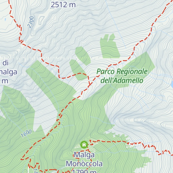Map of Malga Dois