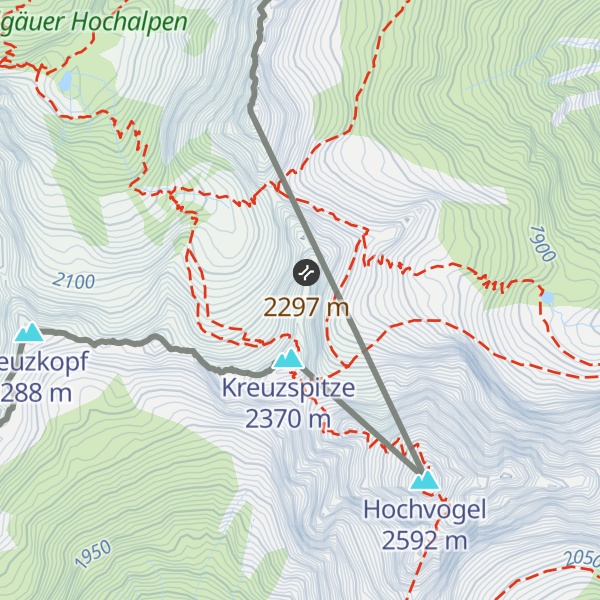 Map of Mittlere Balkenspitze