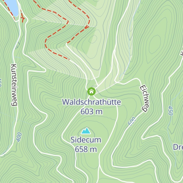 Map of Waldschrathütte