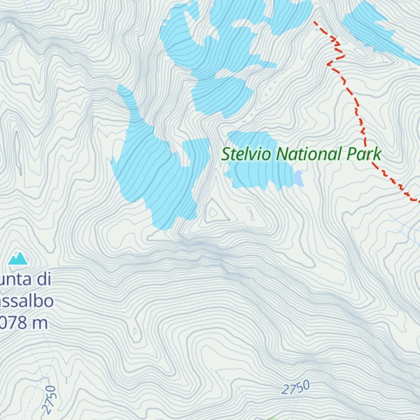 Map of Monte Sobretta sud