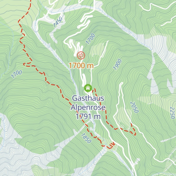 Map of Gasthaus Alpenrose