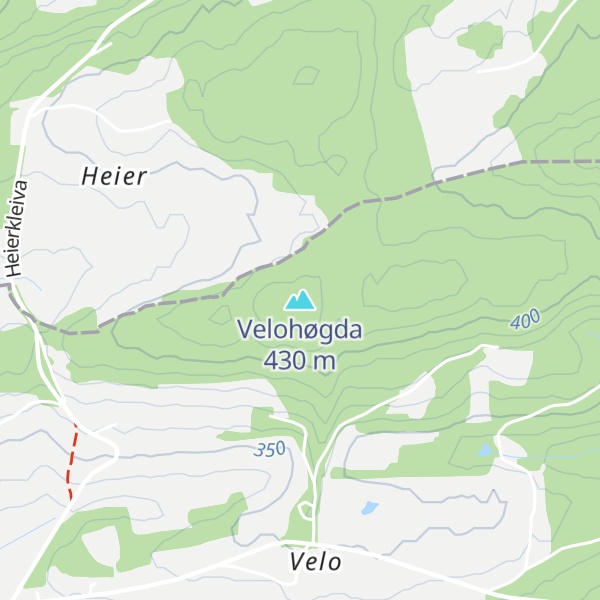 Map of Velohøgda