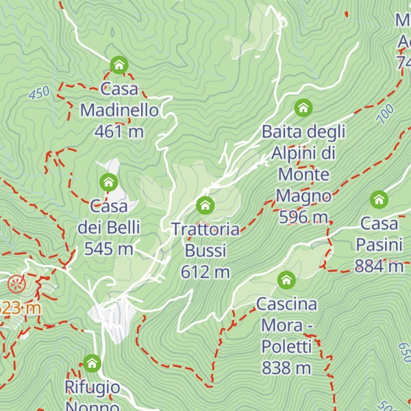 Map of Trattoria Bussi