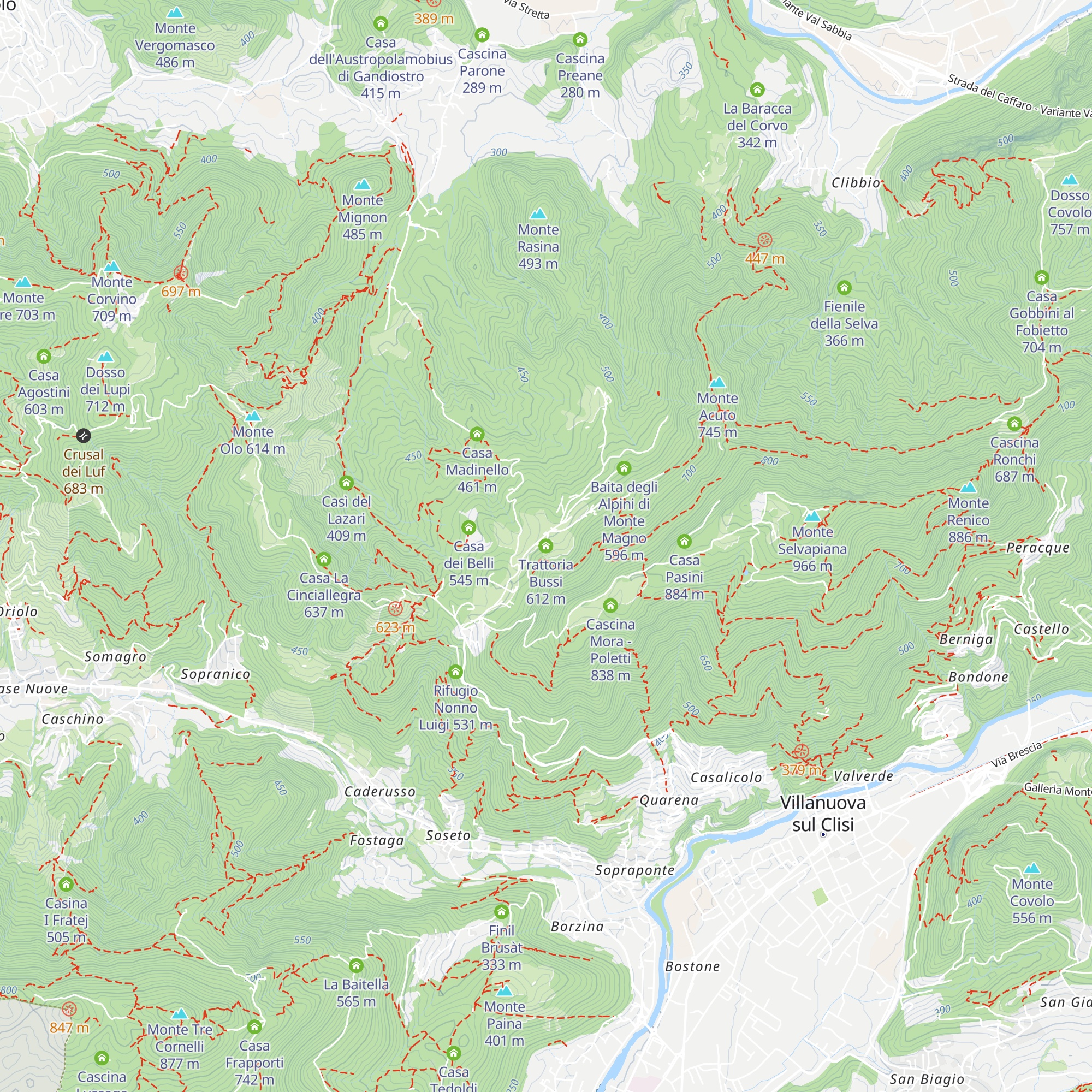 Trattoria Bussi map
