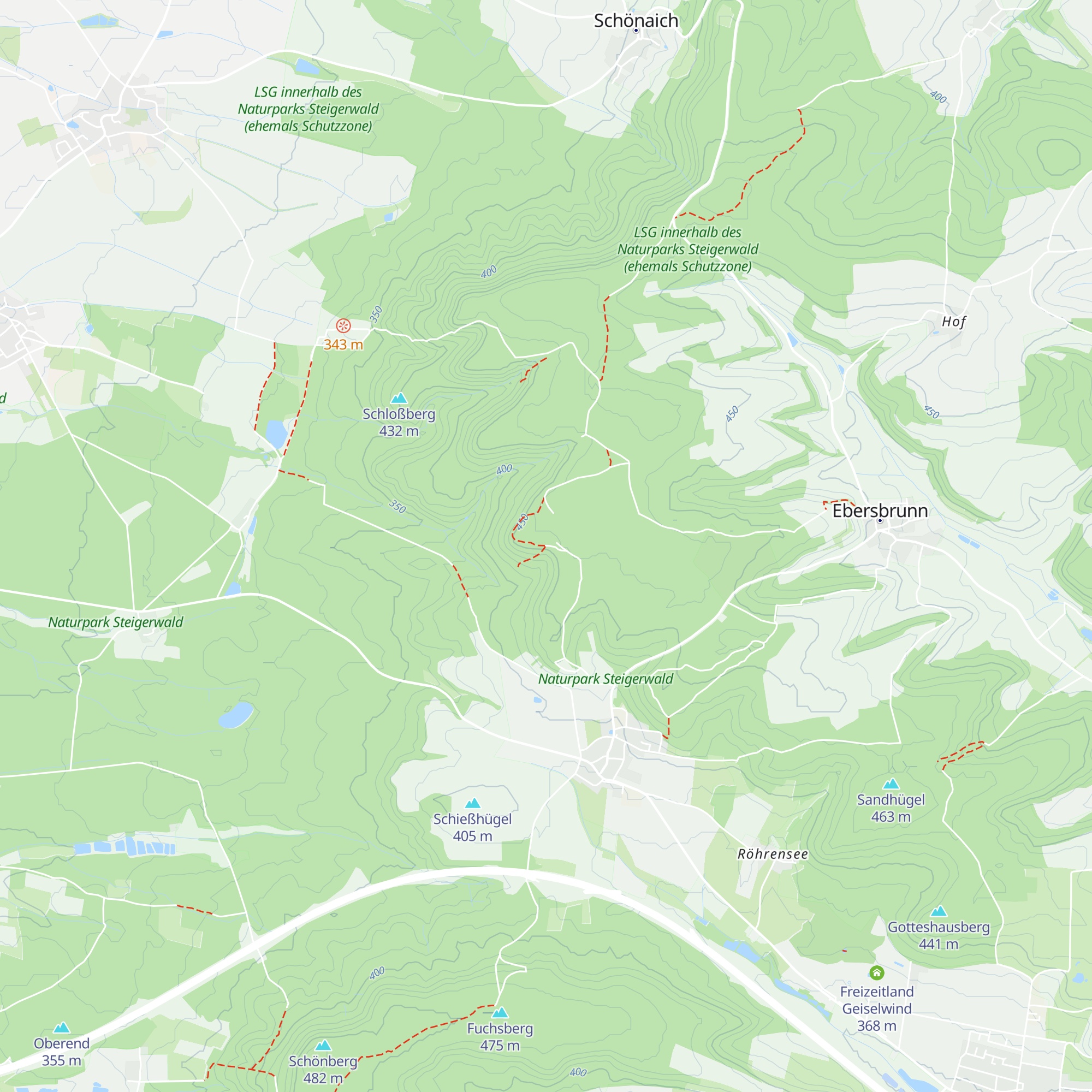 Trunkhütte map