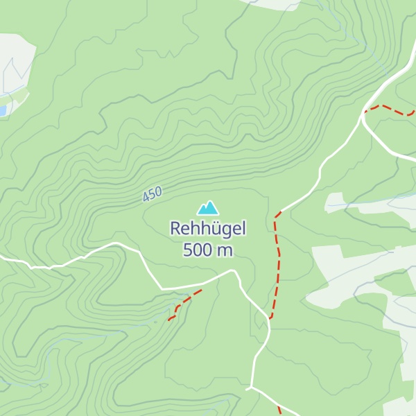 Map of Rehhügel