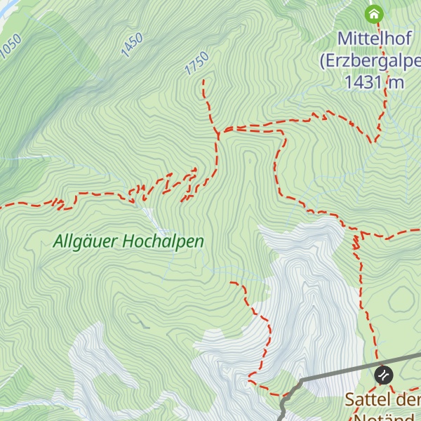 Map of Sattelhütte