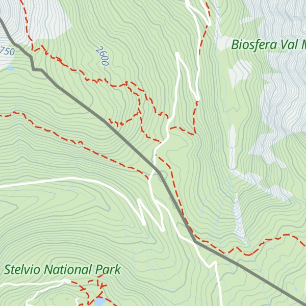 Map of Dazi Umbrail