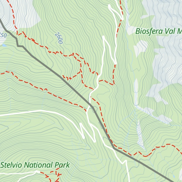 Map of Berghaus Astras