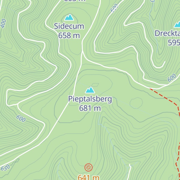 Map of Pieptalsberg