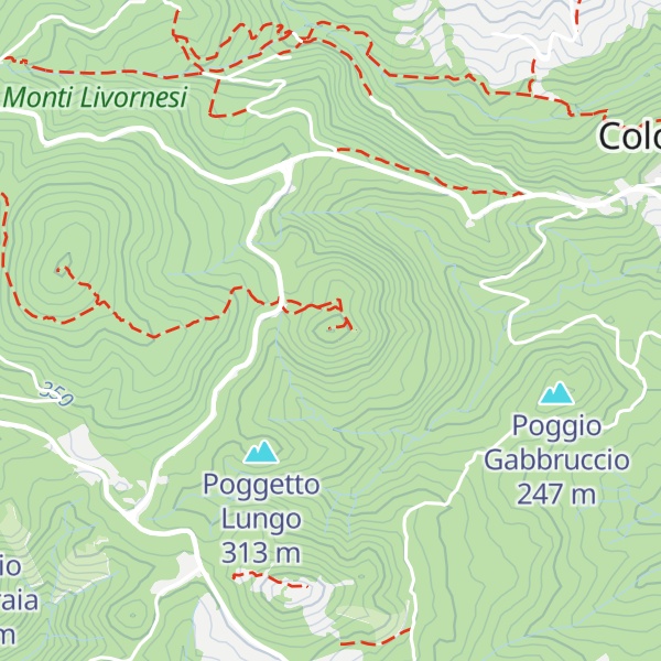 Map of Poggio alle Fate