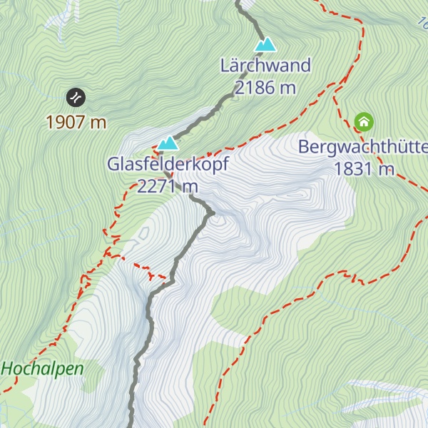 Map of Kesselspitz