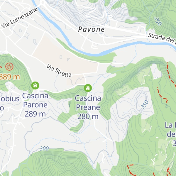 Map of Cascina Preane