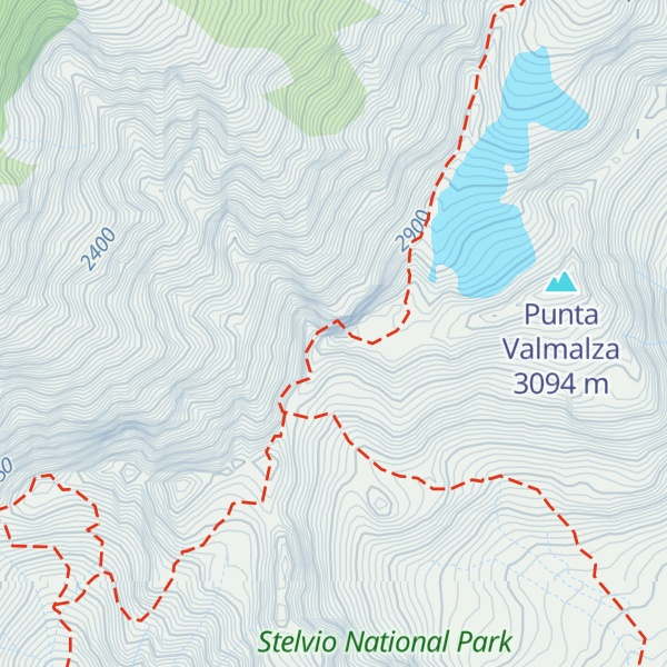 Map of Cima di Savoretta