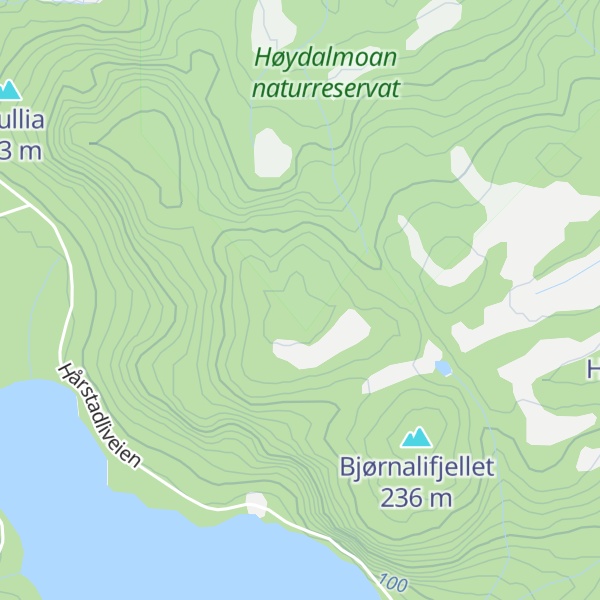 Map of Nordklumpen