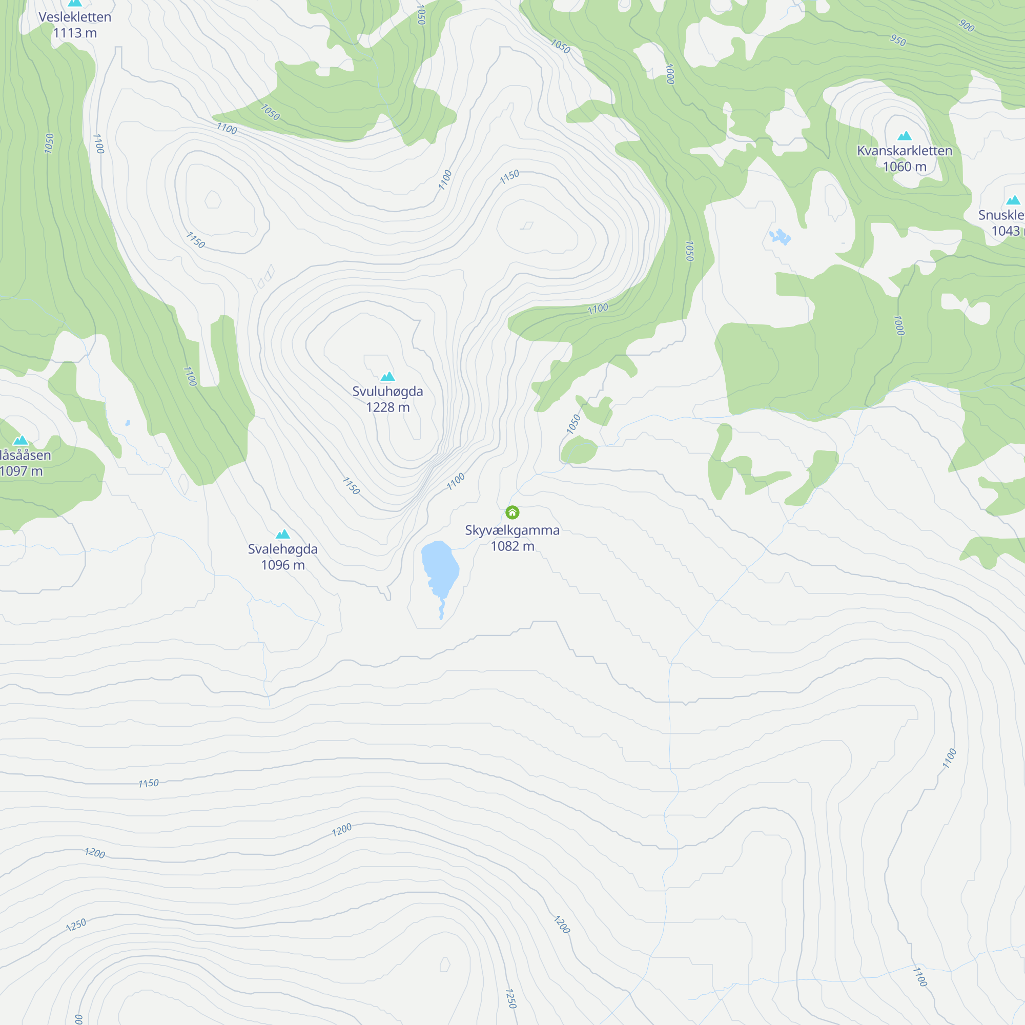 Skyvælkgamma map