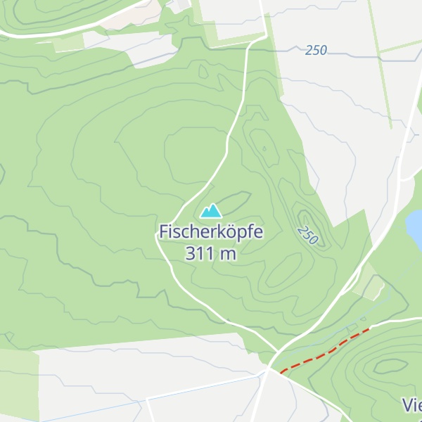 Map of Fischerköpfe