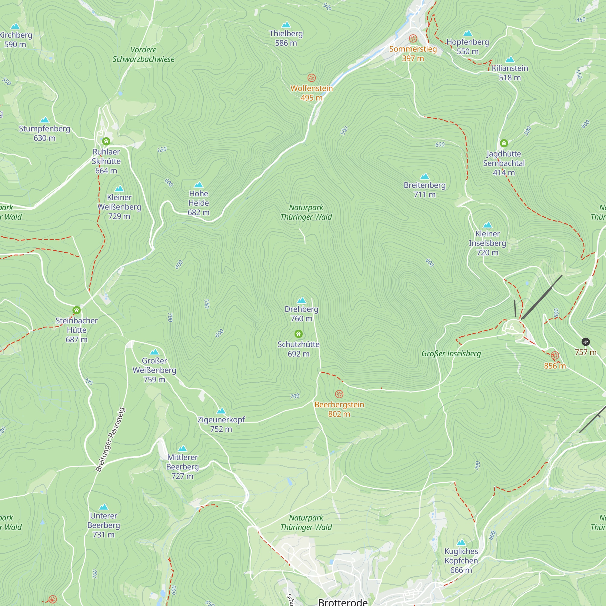 Drehberghütte (Jagdhaus) map