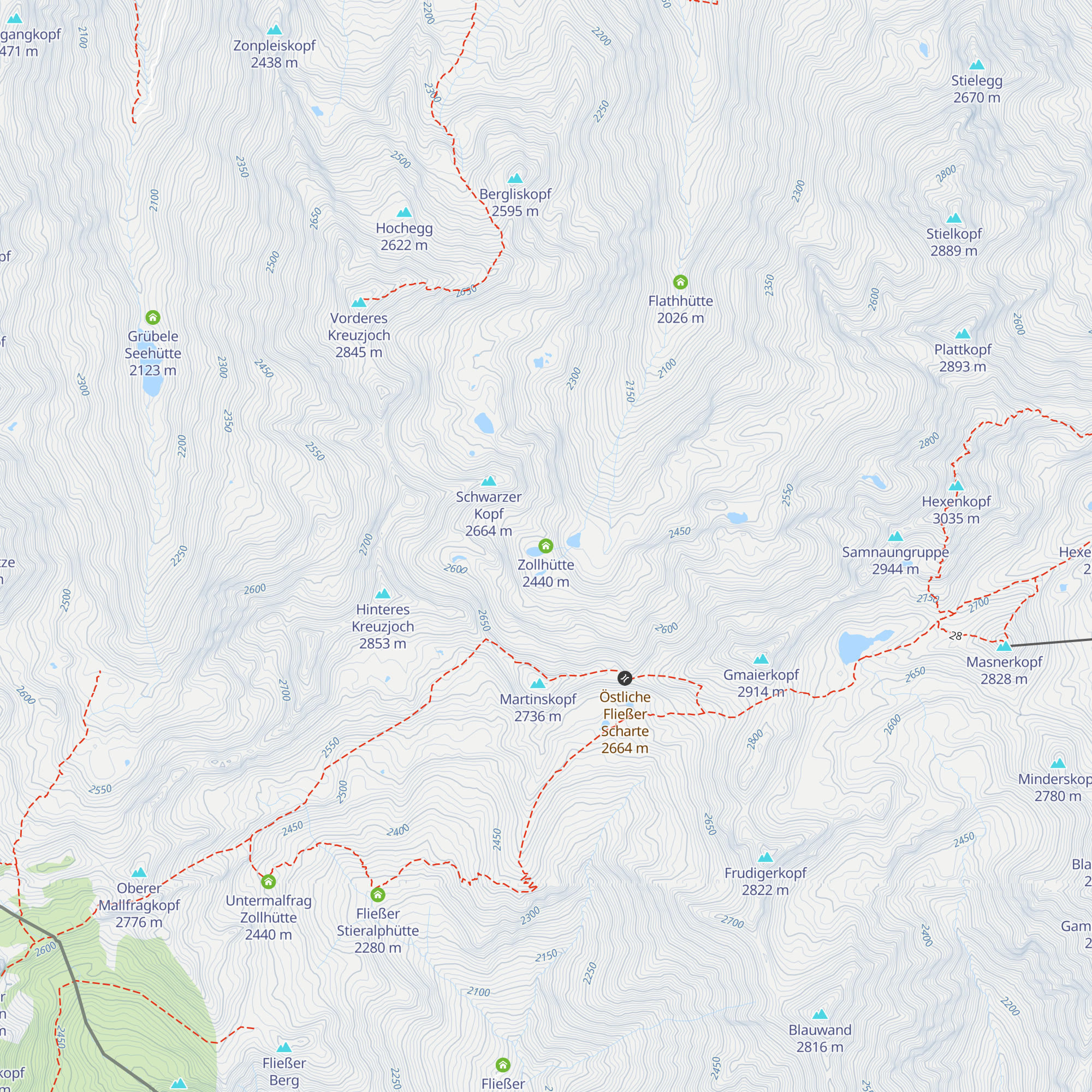 Zollhütte map