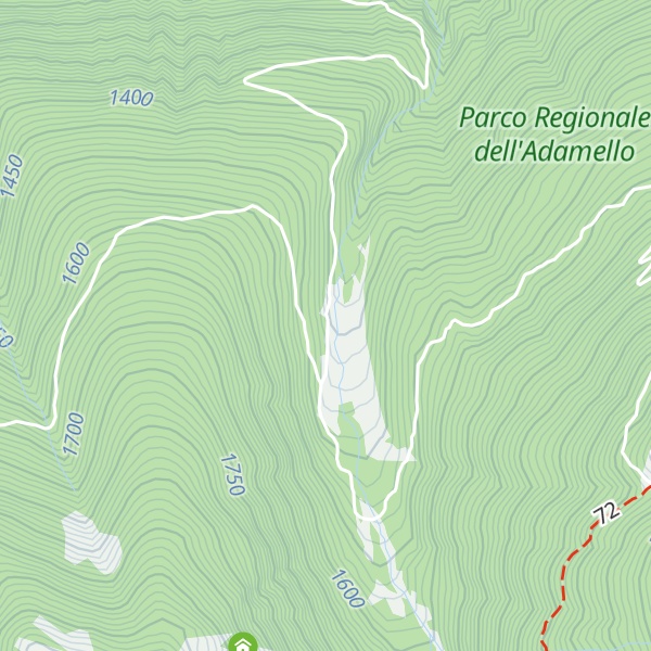 Map of Capanna Sociale Val Vallaro