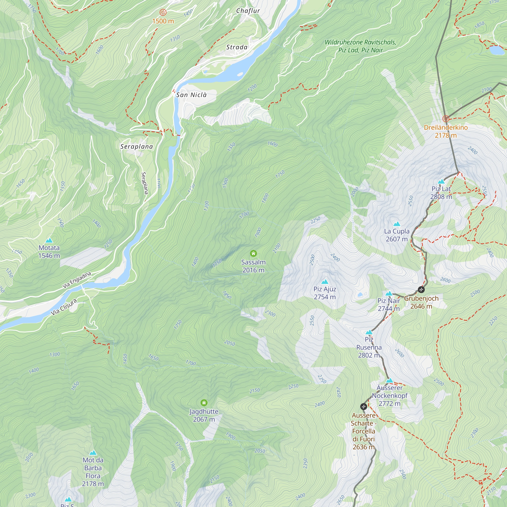 Sassalm map