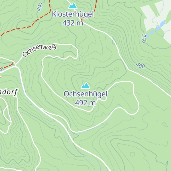 Map of Ochsenhügel