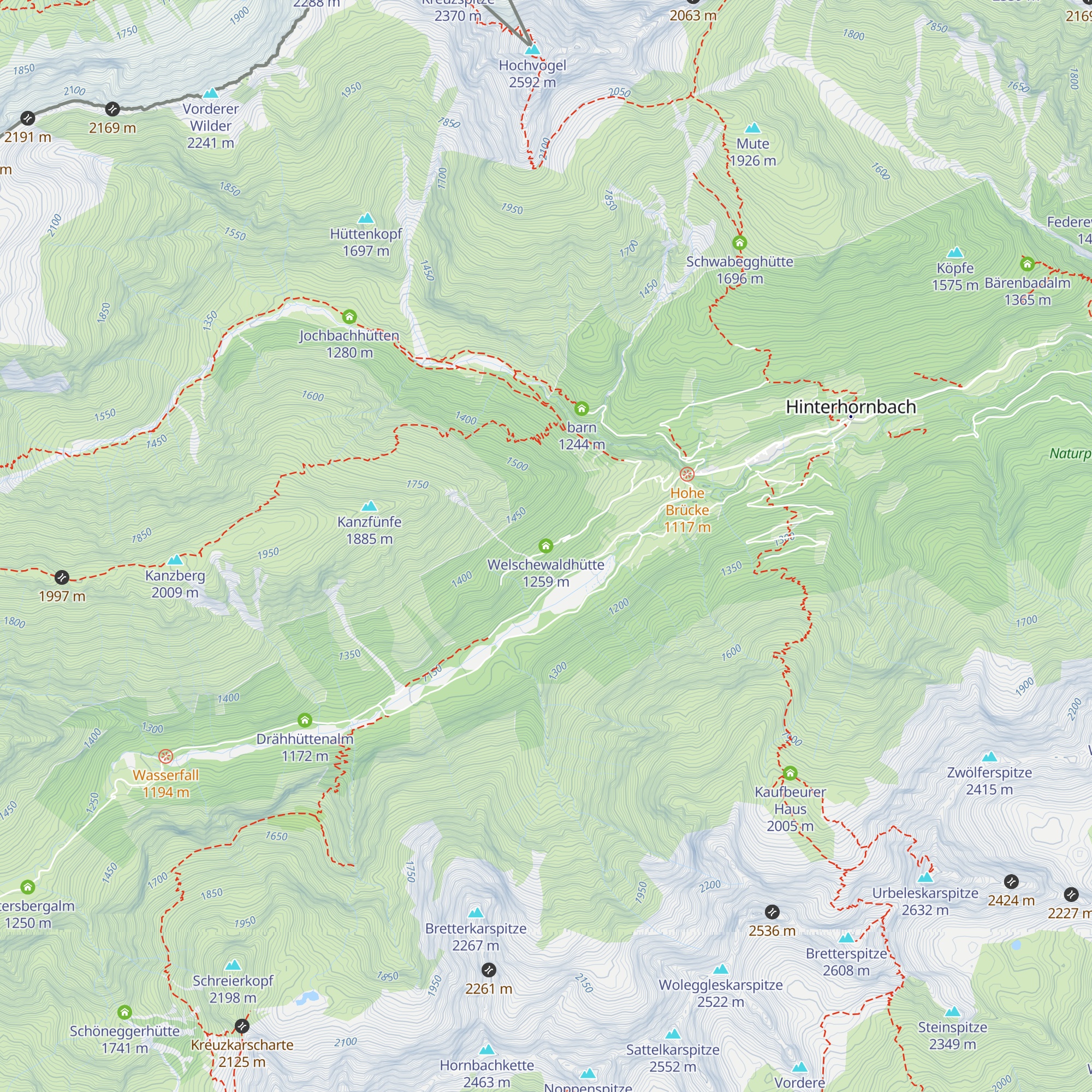 Welschewaldhütte map