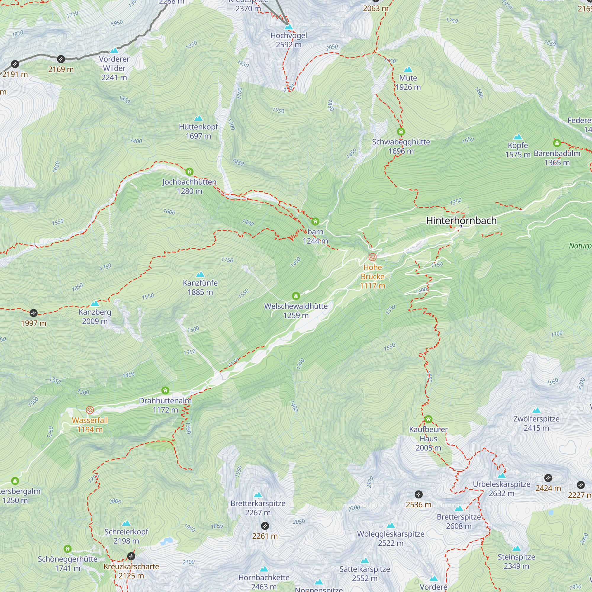 Welschewaldhütte map