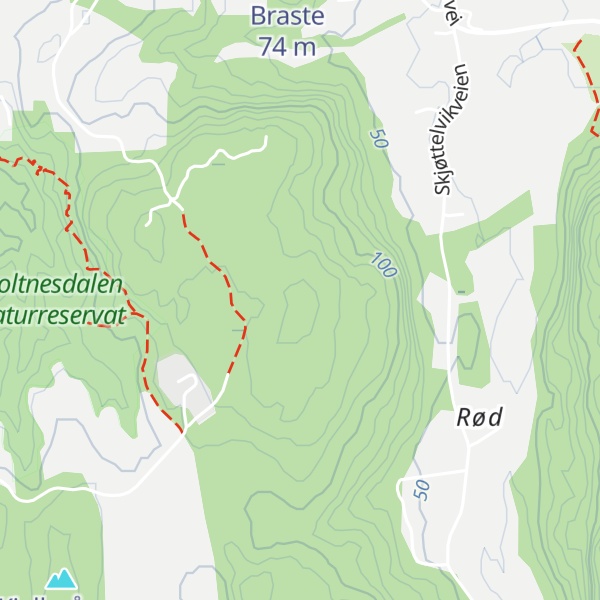 Map of Kolåsen