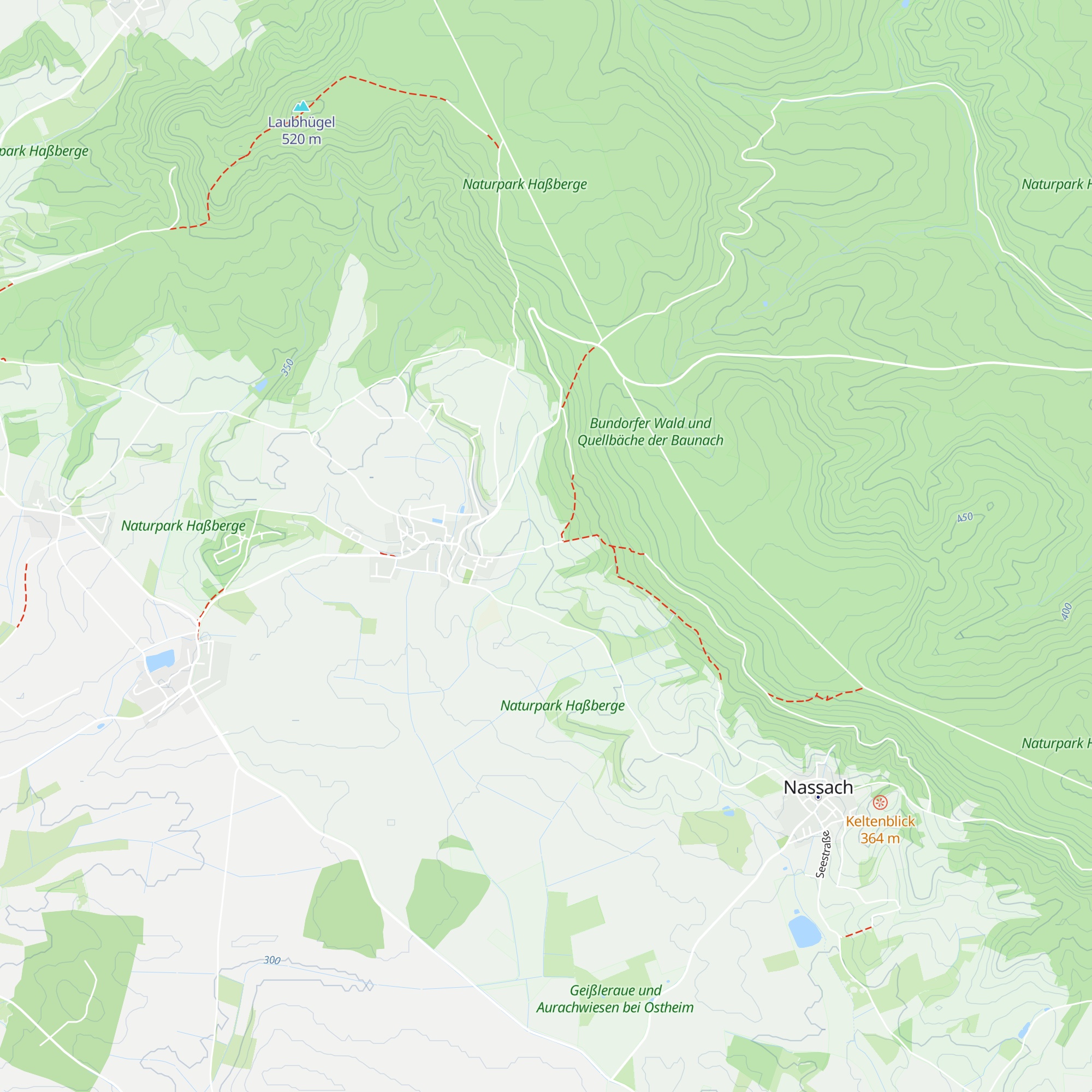 Grillhütte Birnfeld map