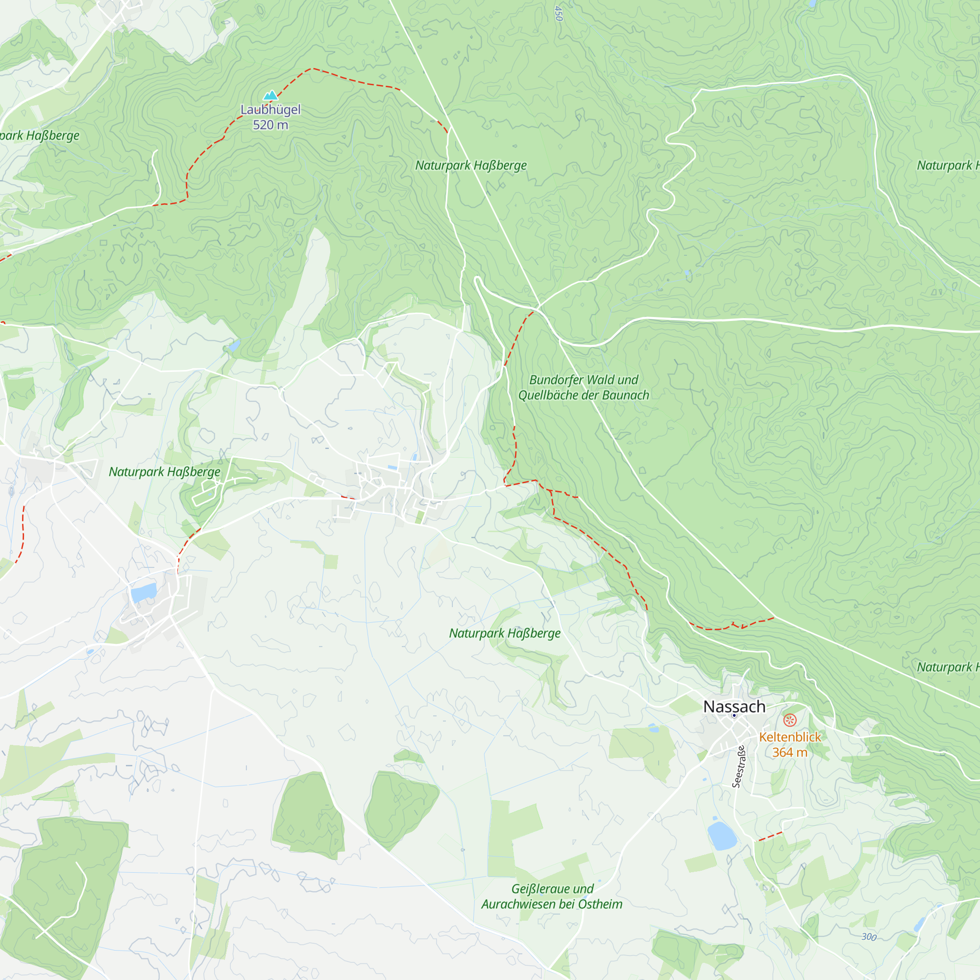 Grillhütte Birnfeld map